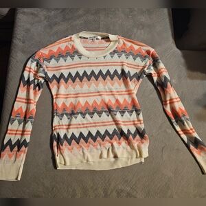 Chevron Patterned Sweater